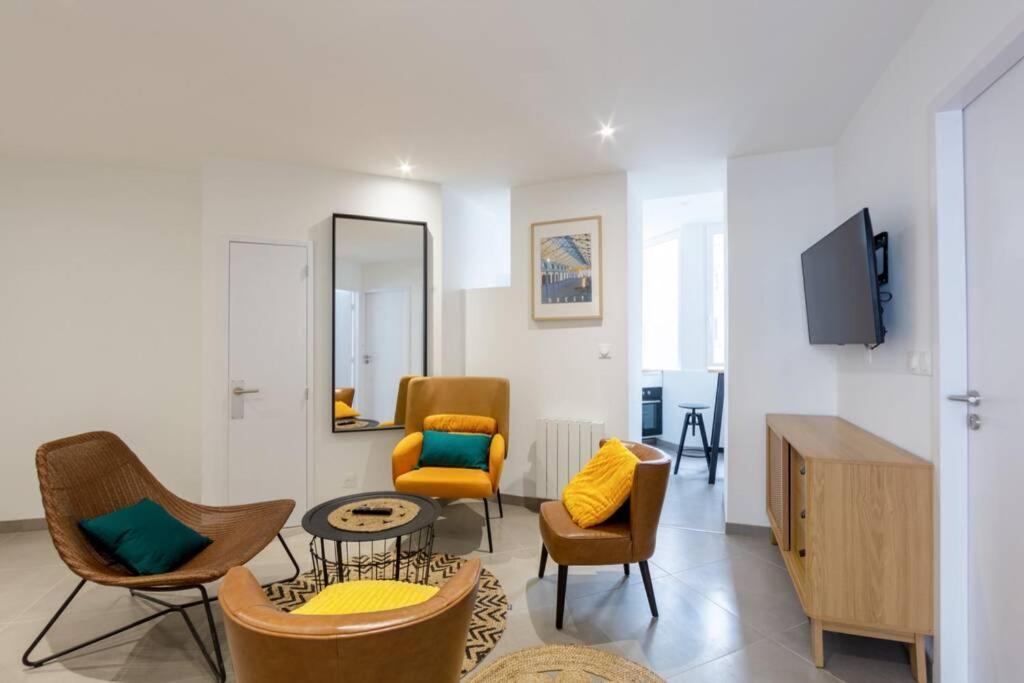 La Chambre Liberte 1, Sdb Privative Et Tv, Cuisine Salon Partages, Confort Et Hypercentre Brest Exterior foto